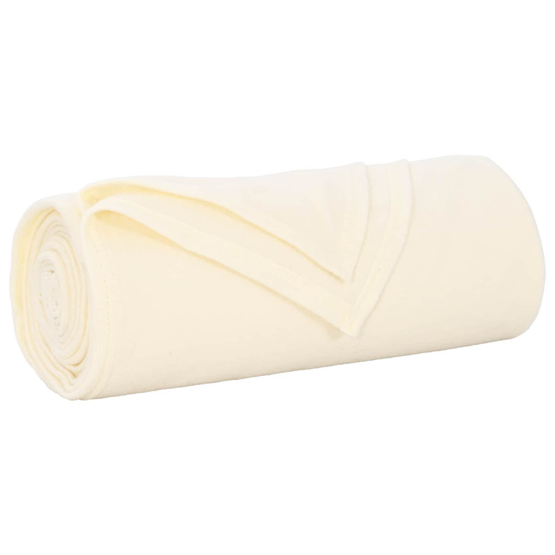 5.5-51 Throw Blanket, Cream, 170cm x 130cm