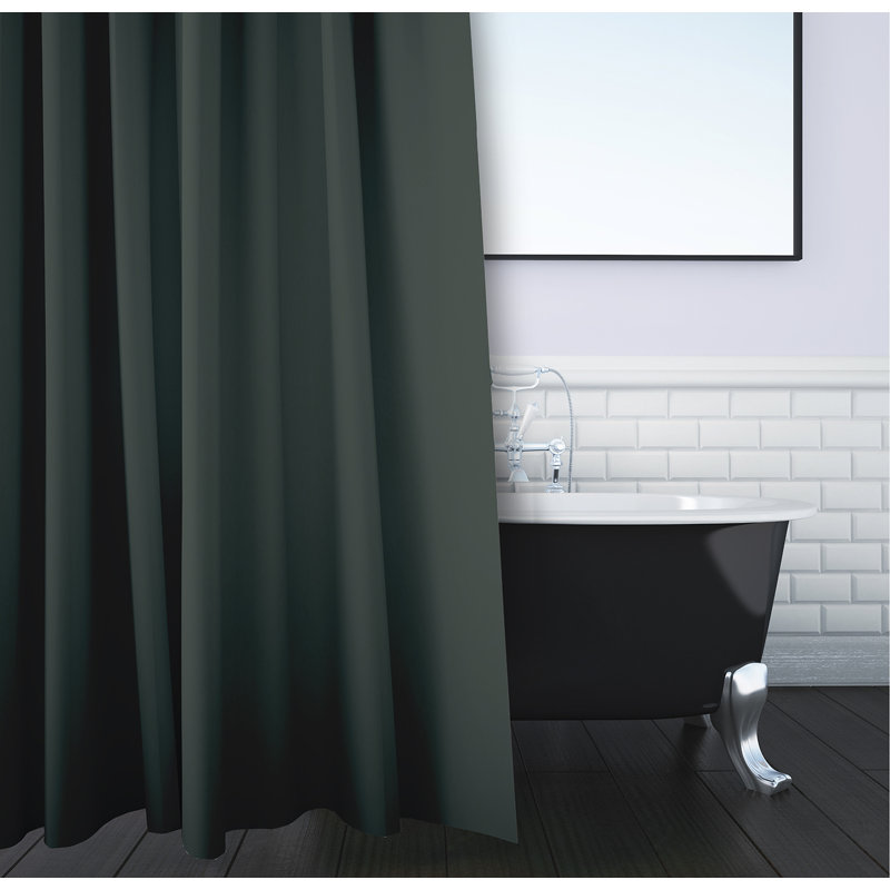 Keilson Shower Curtain, Forest Green