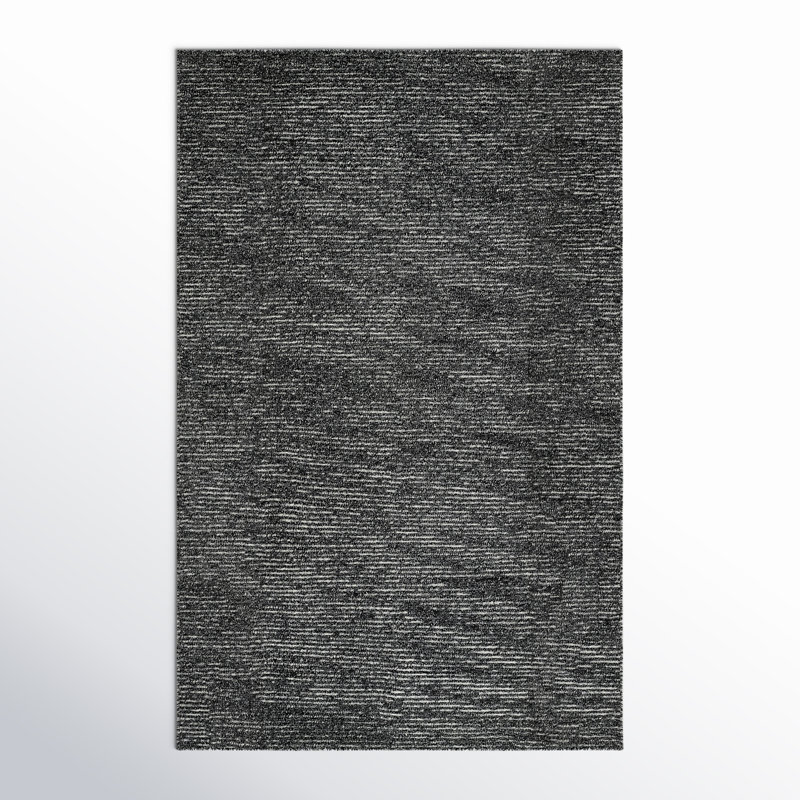 Wool Abstract Rug, Rectangle 3'6" x 5'6"