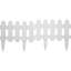 Bordures de jardin vidaXL 25 pièces, blanc, 393,7 po PP-49628644