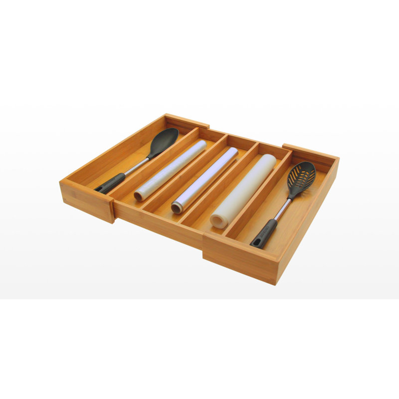 Bamboo Flatware Caddy