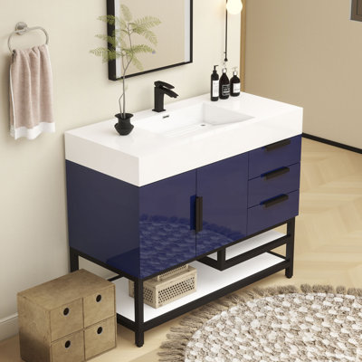 Ensemble de meuble-lavabo simple l 42 po