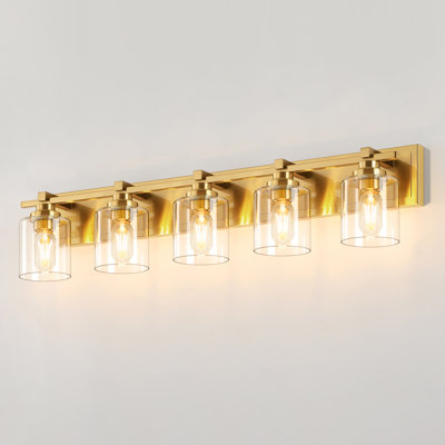 Modern Bathroom Light Fixtures Over Mirror, Vanity Lights for  E26 Socket (Bulbs Not Included)