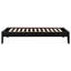 Grand lit plateforme Cappuccino