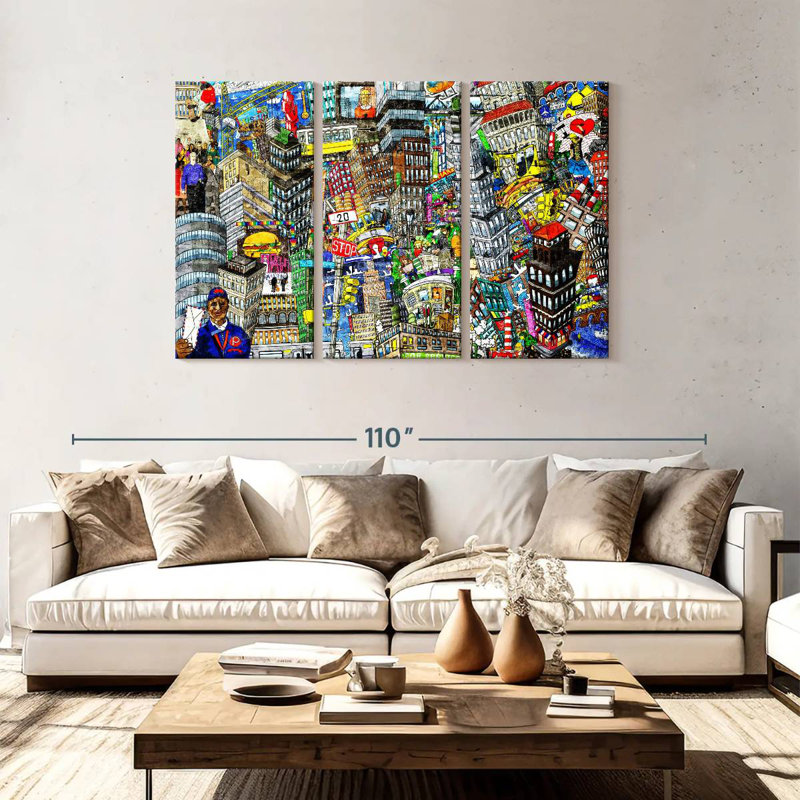 Sireci Graffiti, 48" H x 74" W