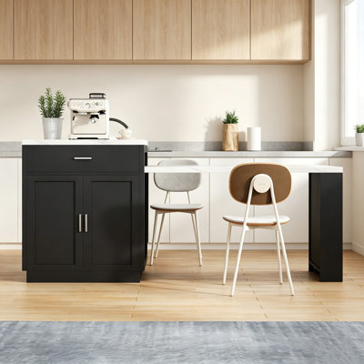 211 cm W Kitchen Island with