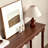 Retro Minimalist Art Solid Wood Console Table-111043237