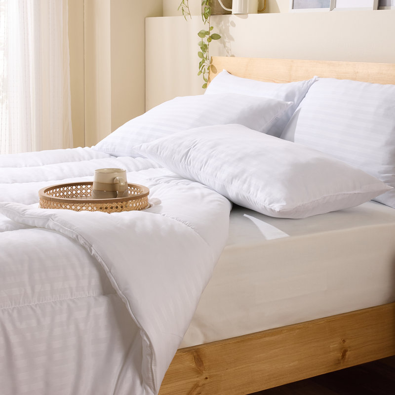 Snuggledown Scandinavian Hollowfibre 13.5 Tog Winter Duvet with 2 Pillows, Single