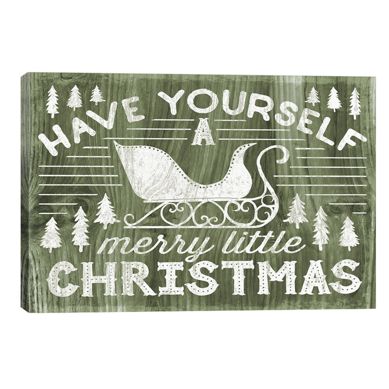 Rustic Holiday II by Laura Marshall - Wrapped Canvas Print, 66.04 cm H x 45.72 cm W x 3.175 cm D