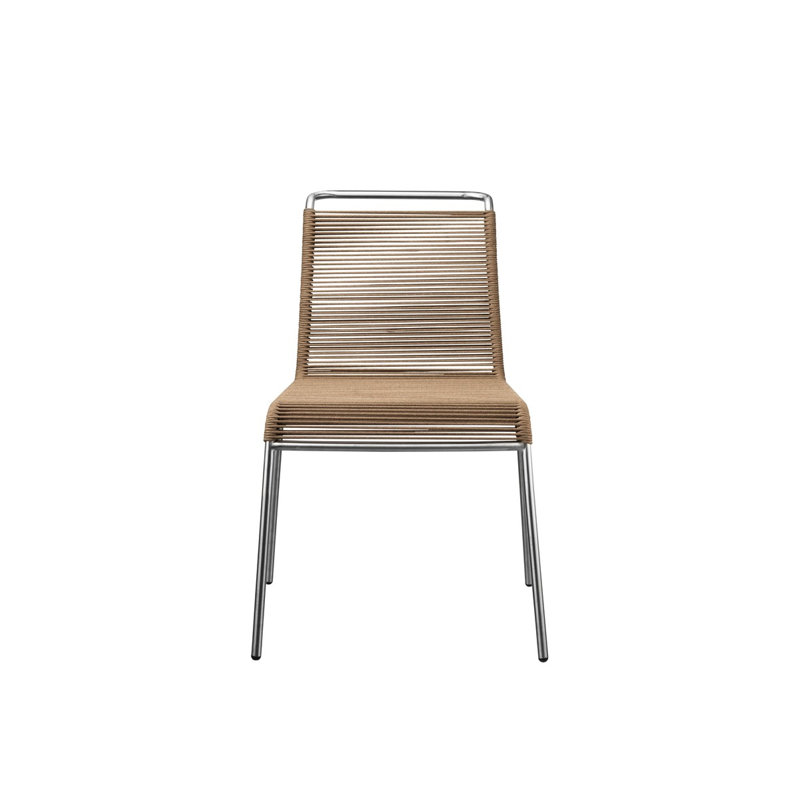 Outdoor Dining Side Chair, Brown