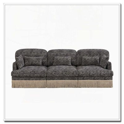 Canapé Comfy Chenille Leopard