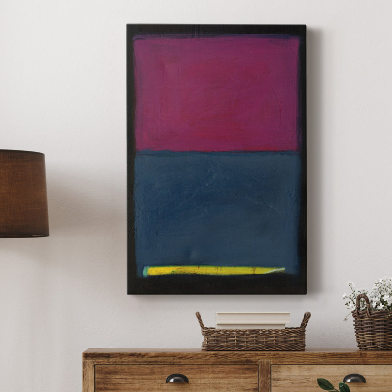 Contemplation II - peinture sur toile tendue, H 48 po x l 32 po x P 1 po