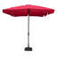 Latitude Run® 10' x 8' Patio Square Market Umbrella with Skirted Canopy With Base-572024105