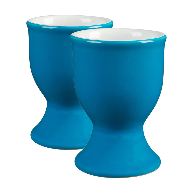 Argon Tableware Porcelain Egg Cup, Blue