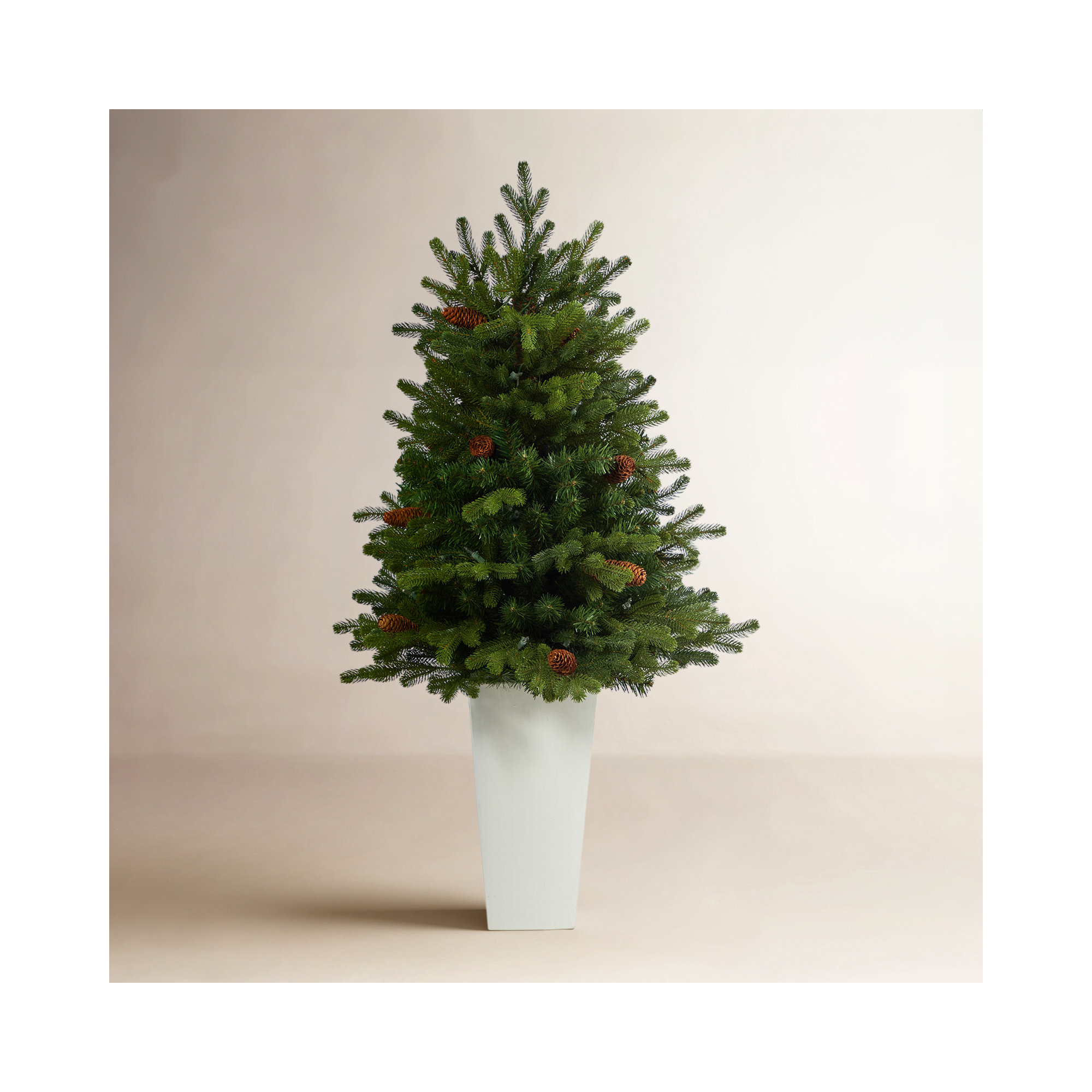 Yukon 42' Lighted Artificial Fir Christmas Tree