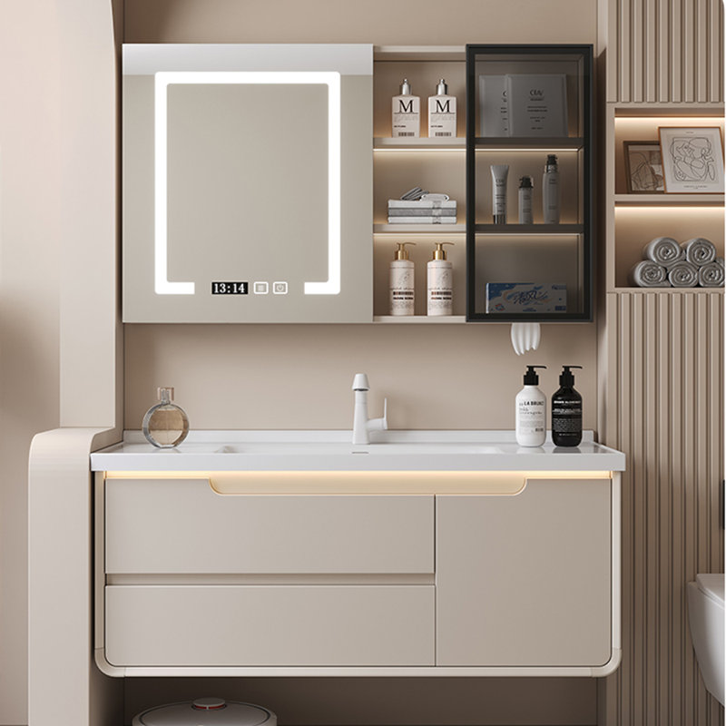 Minimalist French style bathroom cabinet