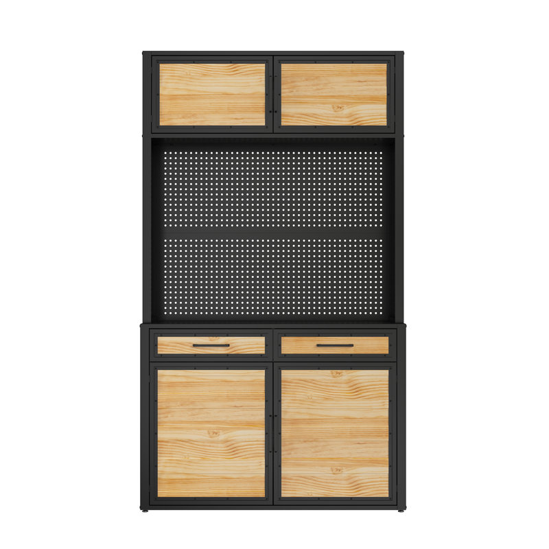 Buffet de cuisine avec garde-manger 82,7 po H 82,7 po