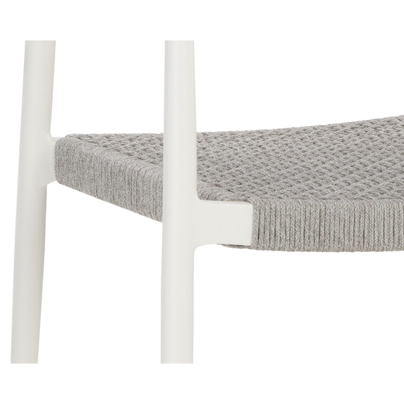 Outdoor Dining Armchair, White
