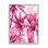 «Ba-020», impression de feuilles de palmier tropicales roses sur toile par Kristen Drew
