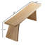 Banc d'appoint en bois massif