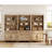 Scarlett 72.1"H X 101.6"W Bookcase With 5 Drawers And 2 Cabinets, Tall Book Case With 3-Tier Open Book Shelfs, Large Wood Bookcases Farmhouse Bookshelves For Living Room Bedroom Home Office Kitchen, 72''-276149956