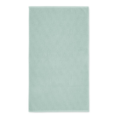 Diamond Geo Sculpted Cotton Towels
