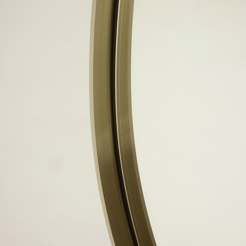 Miroir Aalina, Bronze Antique, 36 po x 36 po