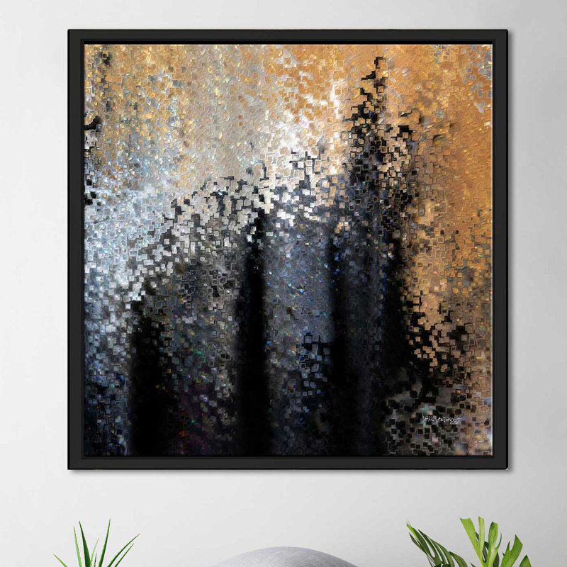 Genèse 50:20 «You Have The Cure» par Mark Lawrence - reproduction, H 31,5 po x l 31,5 po x P 2 po, Cadre flottant noir