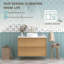 Meuble-lavabo flottant simple 36 po Newark