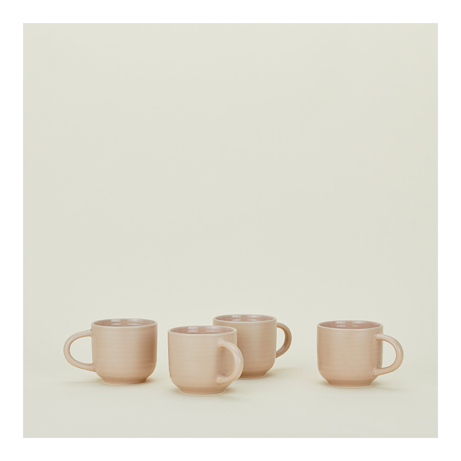 Hirma Stoneware Coffee Mug, Blush
