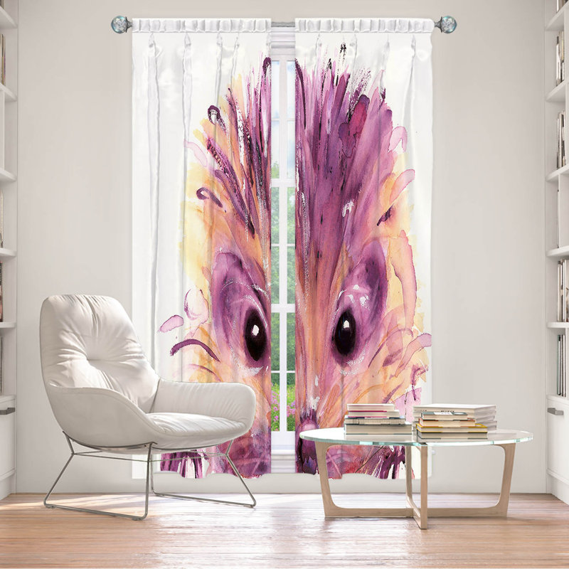 Rideau simple obscurcissant avec passe-tringle Delaughter, L 20 po x L 52 po