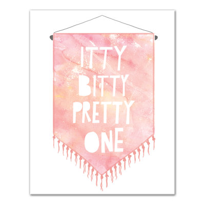 Art sur toile itty bitty pretty one Burch