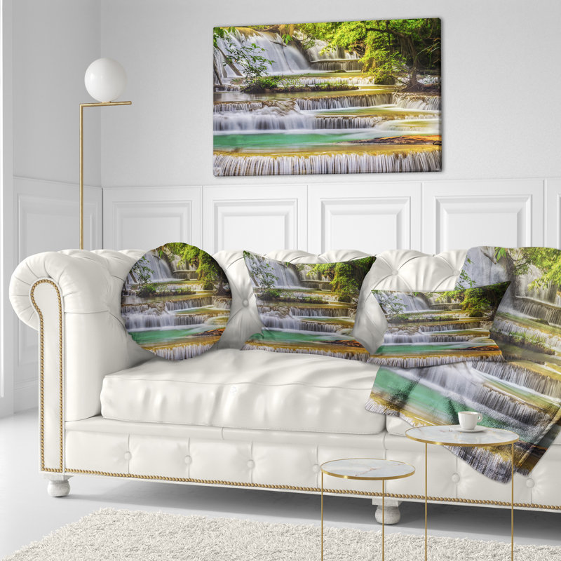 Coussin Tranquil Erawan Waterfall