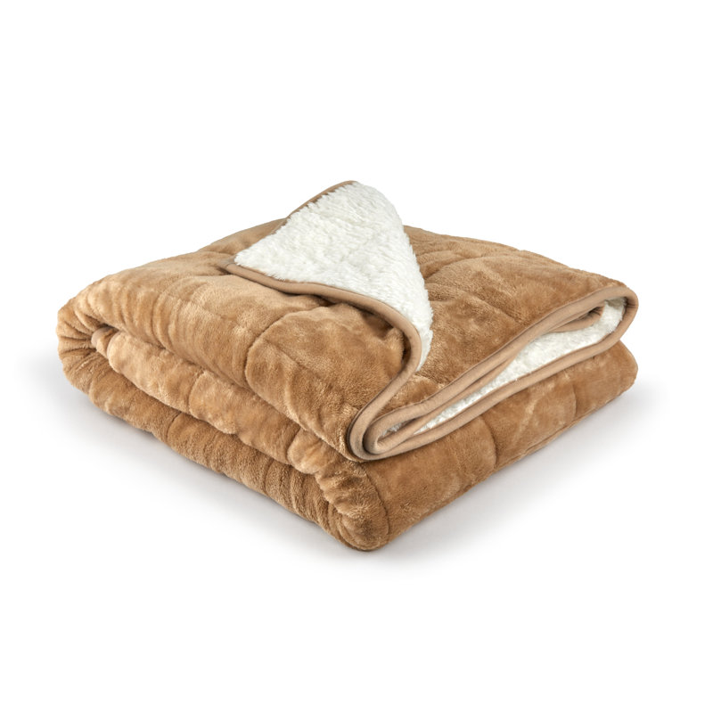 Hornsey Throw Blanket, Taupe, W150 x L200cm