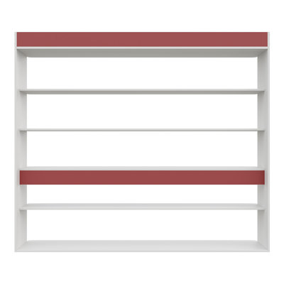 Warm white MDF shoe cabinet