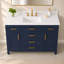 48'' Fully Assembled Single Bathroom Vanity with Ceramic Sink and Backsplash-2065616614-2065616615