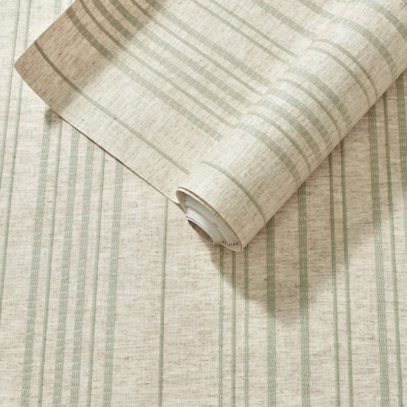 Mia Striped Wallpaper Roll by Marie Flanigan