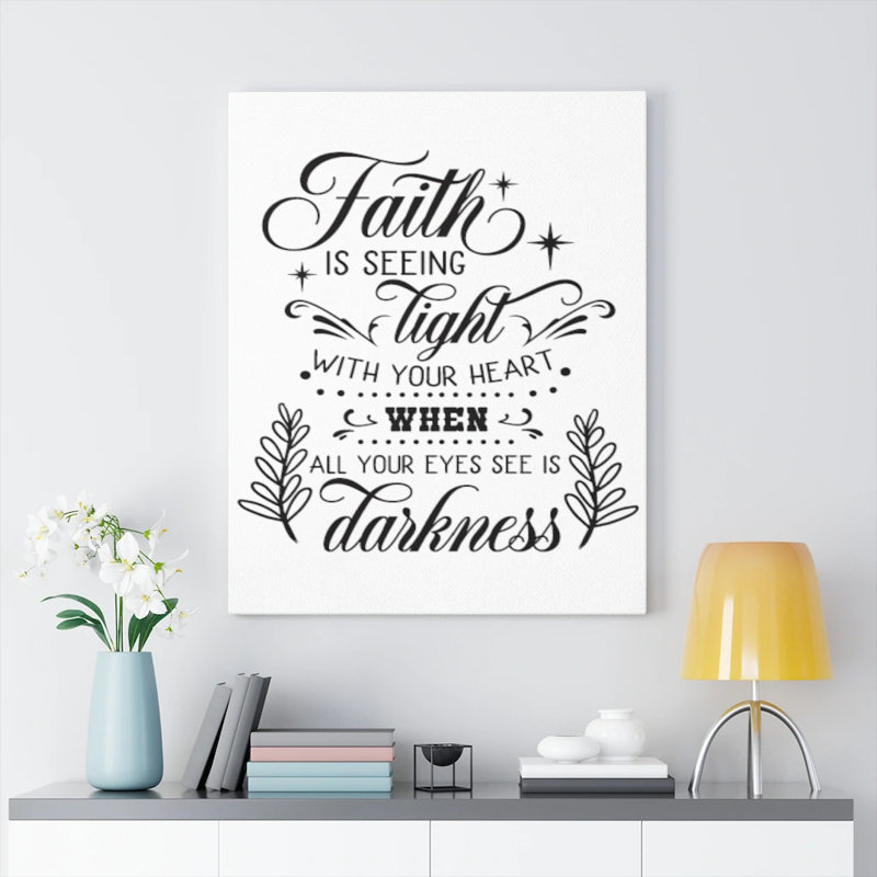 Seeing Light - Wrapped Canvas Print, 61cm H x 46cm W