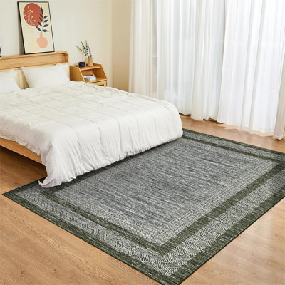 Rectangle Abstract Area Rug
