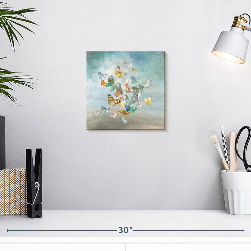 Brampt Beautiful Butterflies, 10'' H x 10'' W