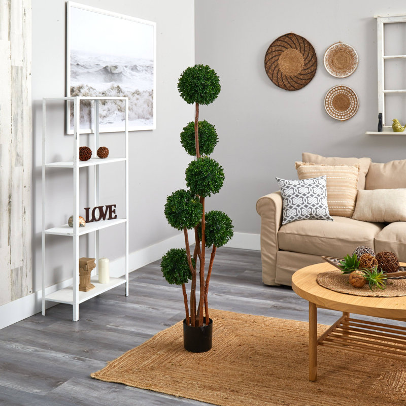 Boxwood Topiary Silk Tree