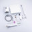 Wall mounted shower system combo with hand shower, shower head and tub spout