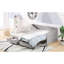 Gray Daybed With Expandable Trundle And Storage, No Box Spring For Simple Living Extendable Storage Drawers, Suitable ' Adults' Use