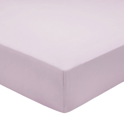 200 Thread Count Cotton Percale Fitted Sheet