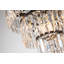 Lustre glam à 5 lumières Belle avec cristal taillé à la main Belle-1981537051