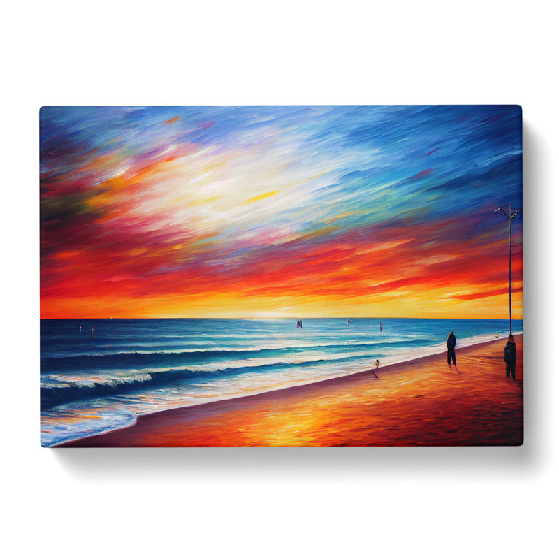 Beach View Vol.3 - Wrapped Canvas, 40cm H x 60cm W x 3cm D