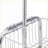 Garment Rack with Basket &amp; Rolling Wheels, Heavy Duty Easy Assembly | Iron | Silver
