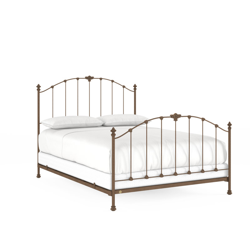 171 Country French Bed | Complete Standard, California King, Translucent Brown