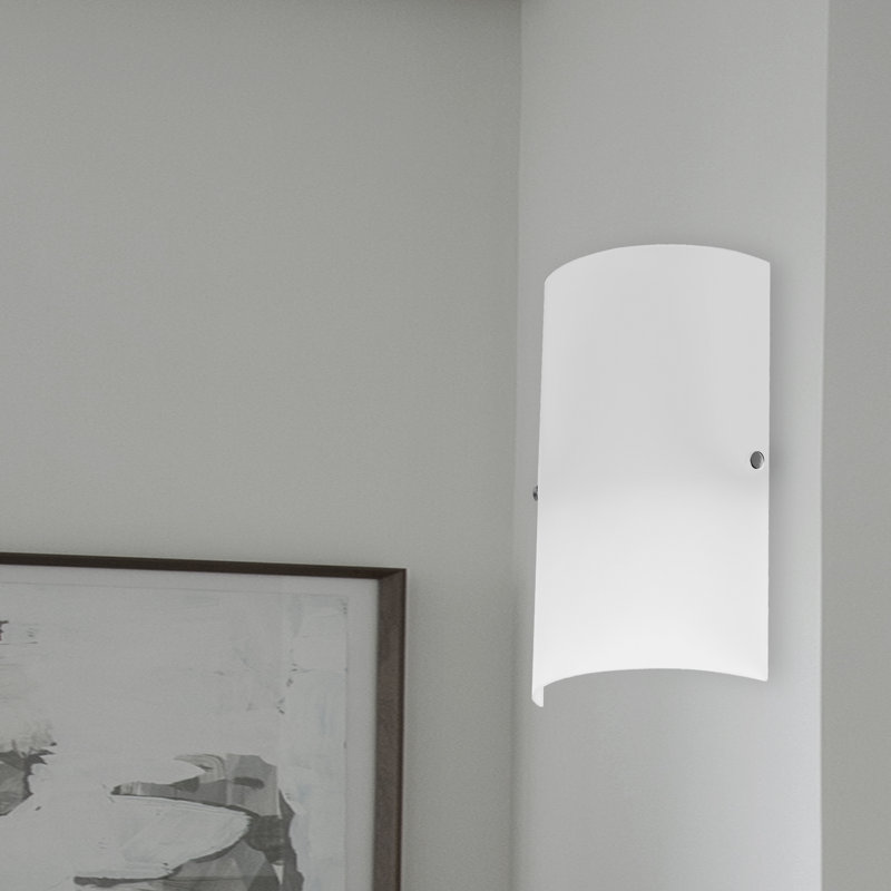 Plafonnier encastré en métal 1 lumières Marya, Blanc