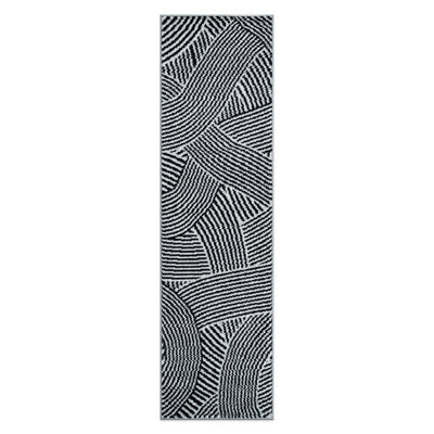 Bohemian Stripe Waves Area Rug